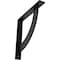 Ekena Millwork Bulwark Steel Bracket, Powder Coated Black 2"W x 14"D x 14"H BKTM02X14X14BUPBL - alternate 1